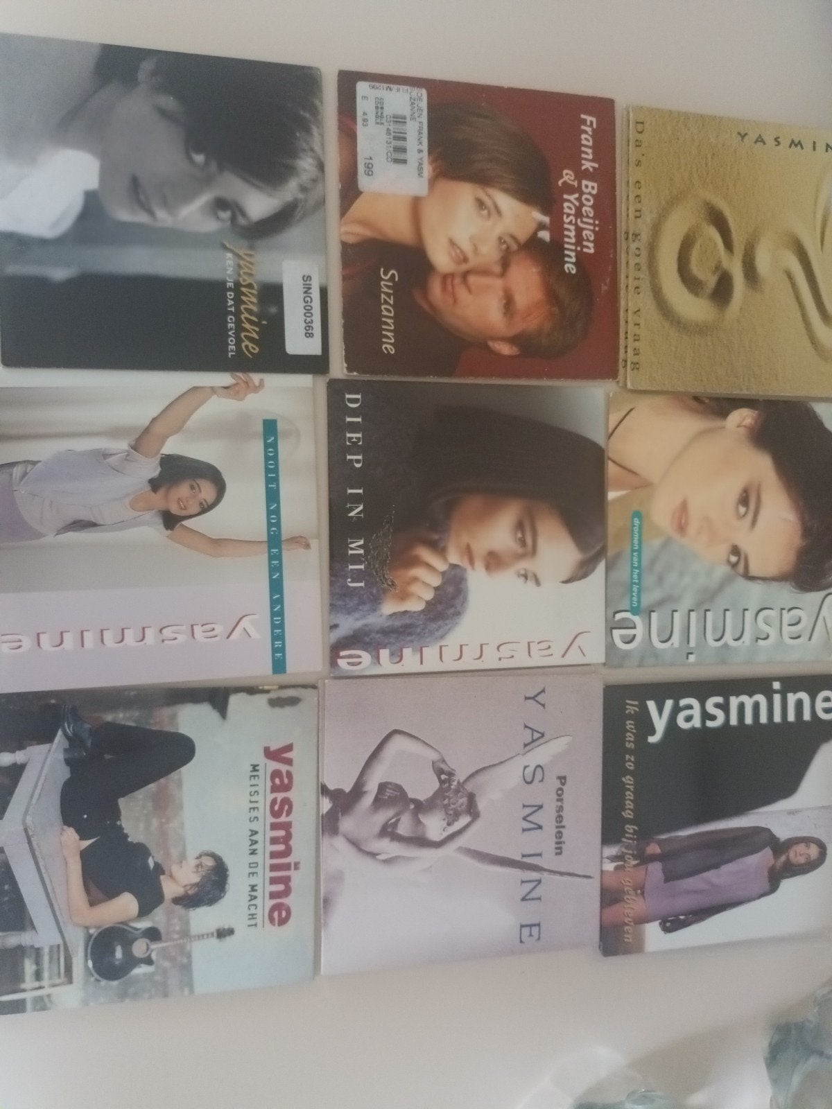 lot yasmine cd singels, Cd's en Dvd's, Ophalen of Verzenden