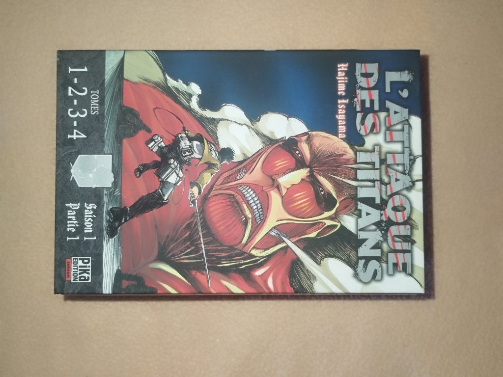 Coffret Mangas SNK 1 à 4 (État Neuf), Livres, BD, Neuf, Série complète ou Série, Enlèvement