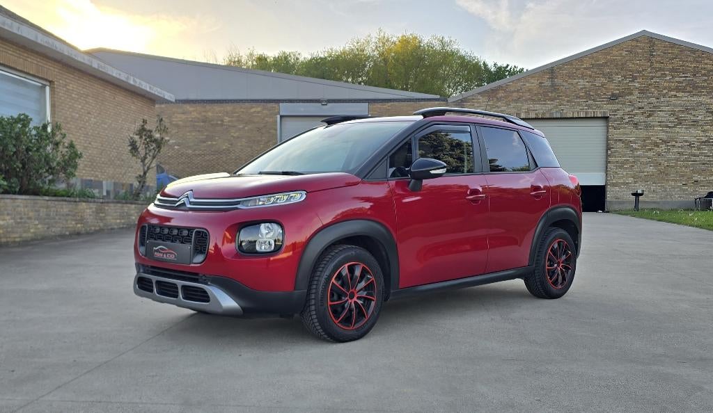 Citroën C3 Aircross 1.2i Ess. *CarPlay - 73.000 km* GAR 12M, Rouge, Entreprise, Boîte manuelle, Entretenue par le concessionnaire