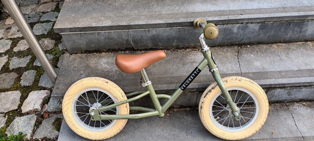 Veloretti loopfiets, Ophalen
