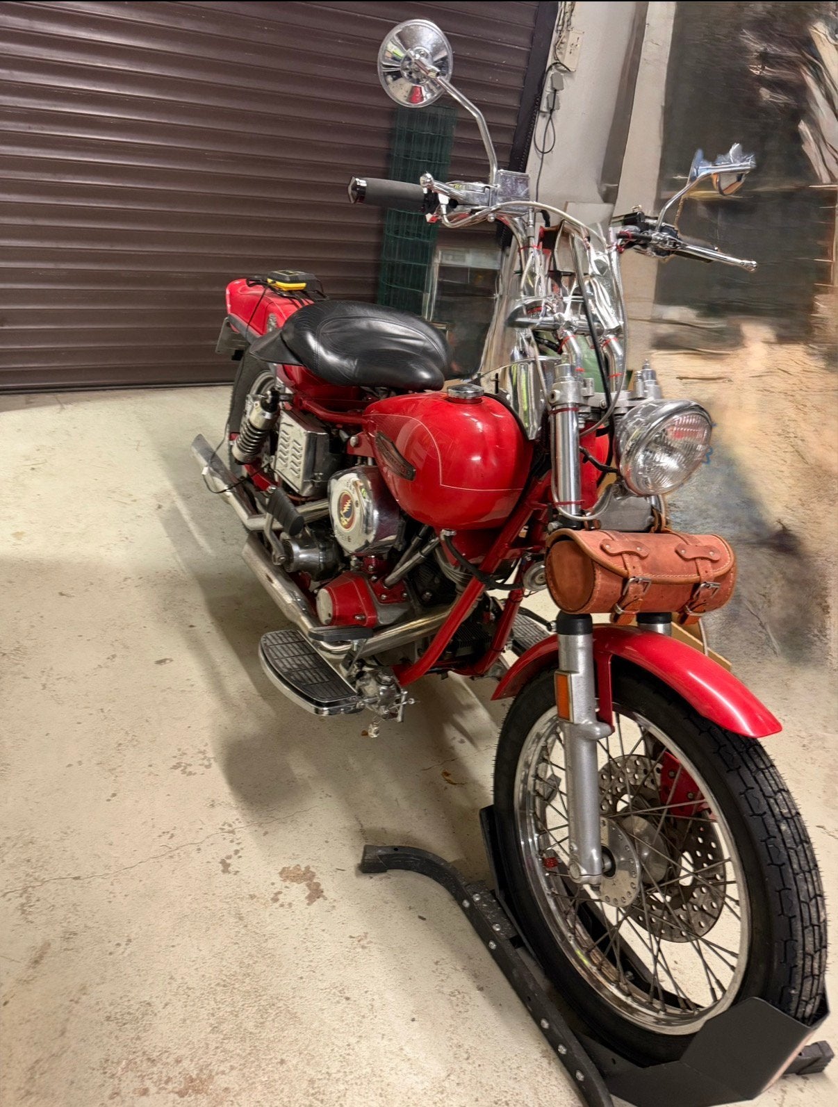 Shovelhead Flh 1200, Motoren, 2 cilinders, Occasion, Chopper, Particulier