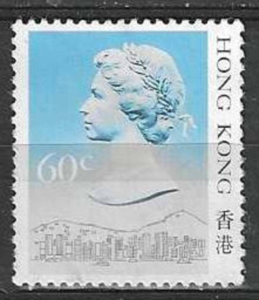 Hong Kong 1987 - Yvert 502 - Koningin Elisabeth II (ST), Verzenden, Gestempeld