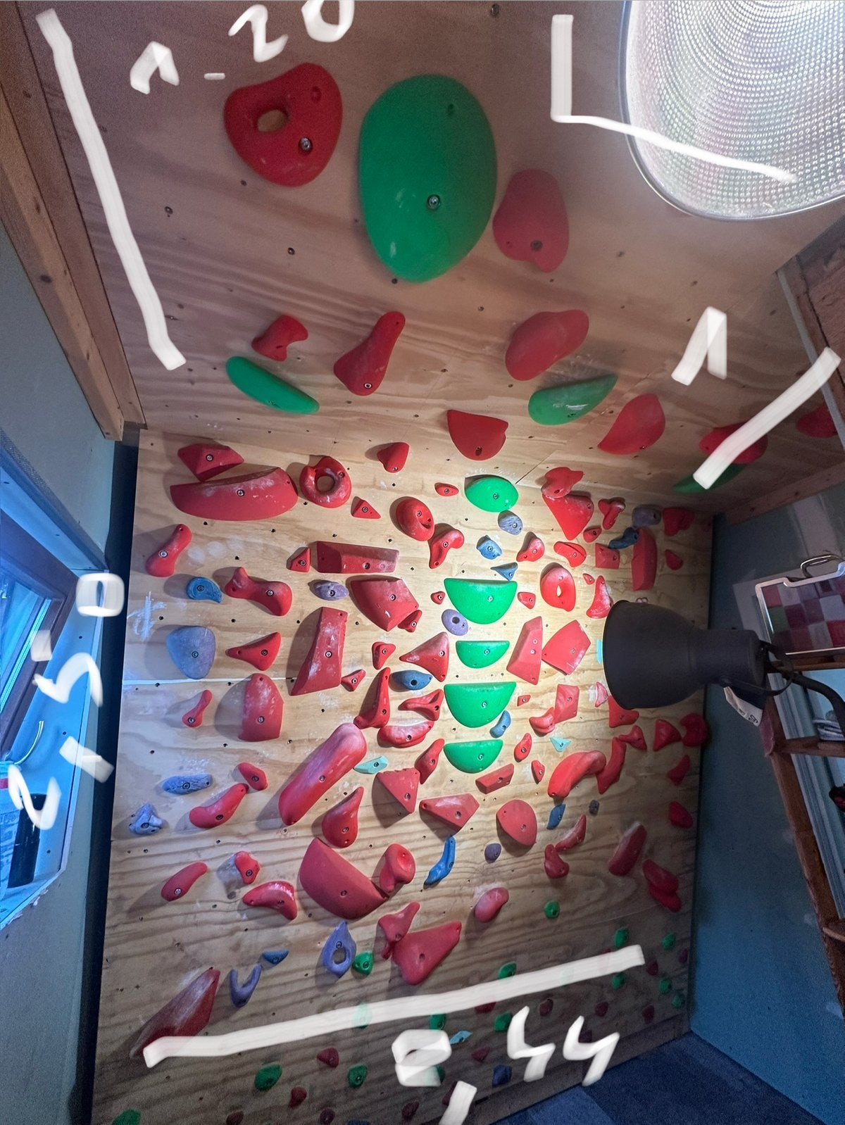 Klimmuur, Sport en Fitness, Ophalen, Gebruikt