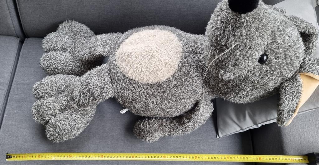 Grote muis zoekt nieuwe thuis, Kinderen en Baby's, Speelgoed | Knuffels en Pluche, Ophalen, Muis