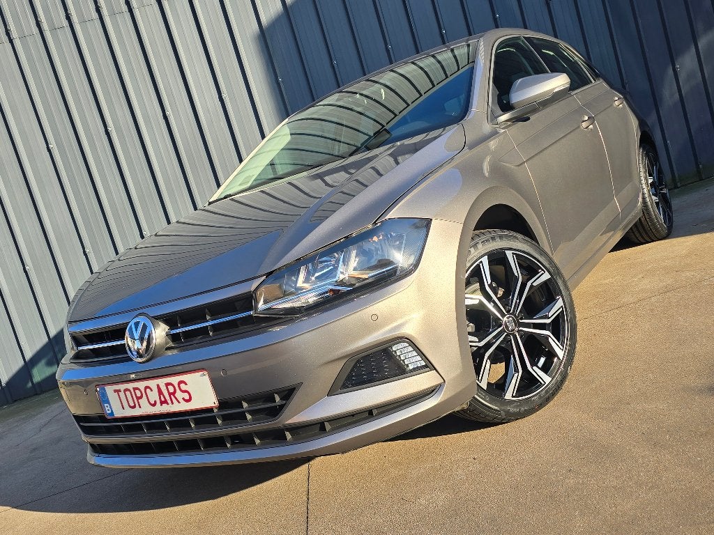 VW POLO 1.0MPI 2020 Euro6 met app-connect, airco,..., Auto's, Voorwielaandrijving, Stof, Start-stop-systeem, Bedrijf