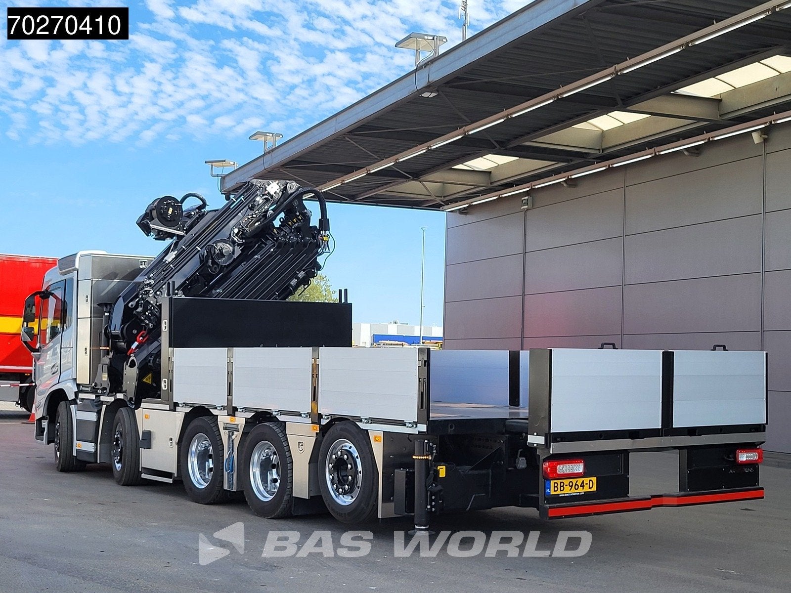 Volvo FM 500 10X4 NEW! Palfinger PK580 TEC + PJ090C JIB 2.5t, Automaat, Euro 6, Overige kleuren, Leder
