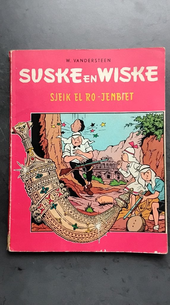 Sjeik El Ro-Jenbiet nr 50a uit 1964, Gelezen, Willy Vandersteen, Eén stripboek, Ophalen of Verzenden