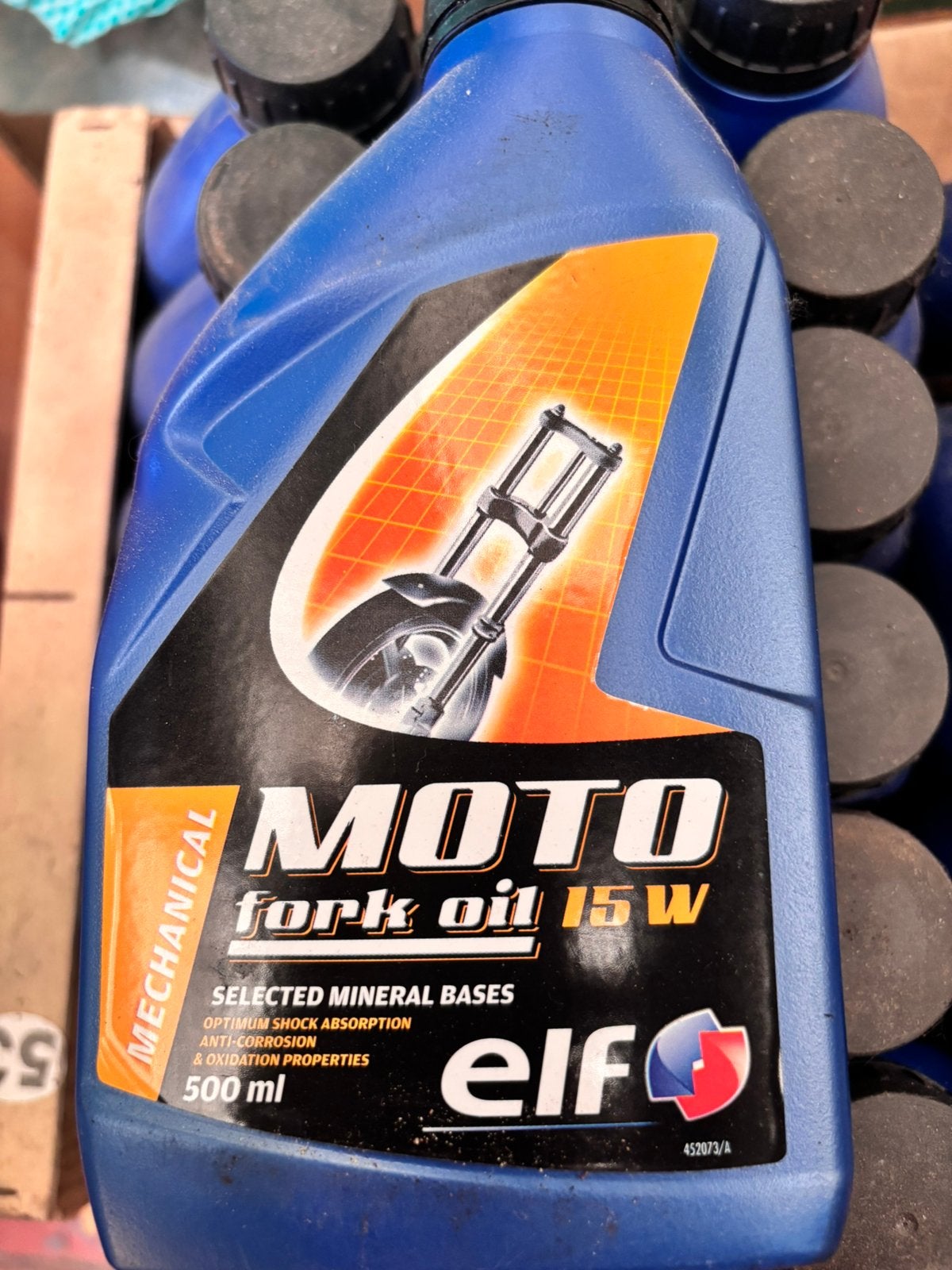 5xHuile pour fourche Elf Moto 15W/20W, Motos, Enlèvement ou Envoi, Neuf