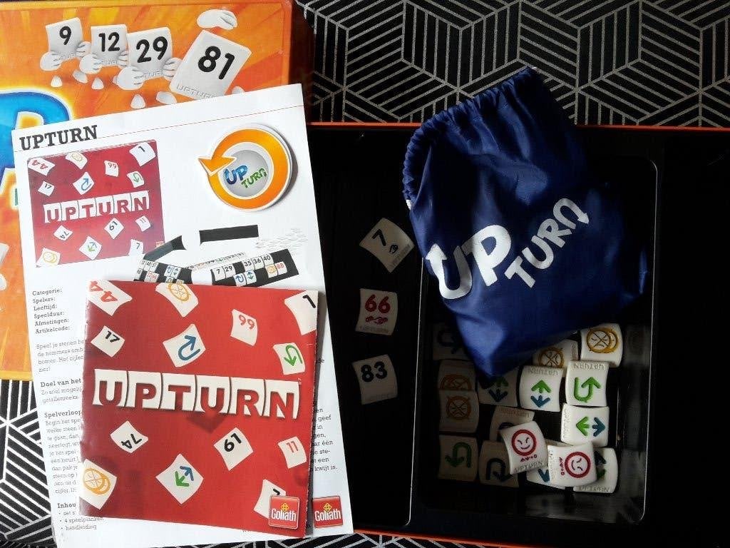 Nieuw spel Up Turn, 2-4 spelers, 8+, + 1 gratis promo, Hobby en Vrije tijd, Ophalen of Verzenden, Nieuw, Goliath