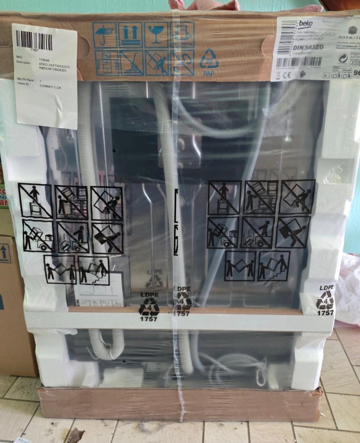 Nieuw: Beko DIN34320 Inbouw Vaatwasser + Factuur & Garantie, Ophalen, Nieuw, Inbouw
