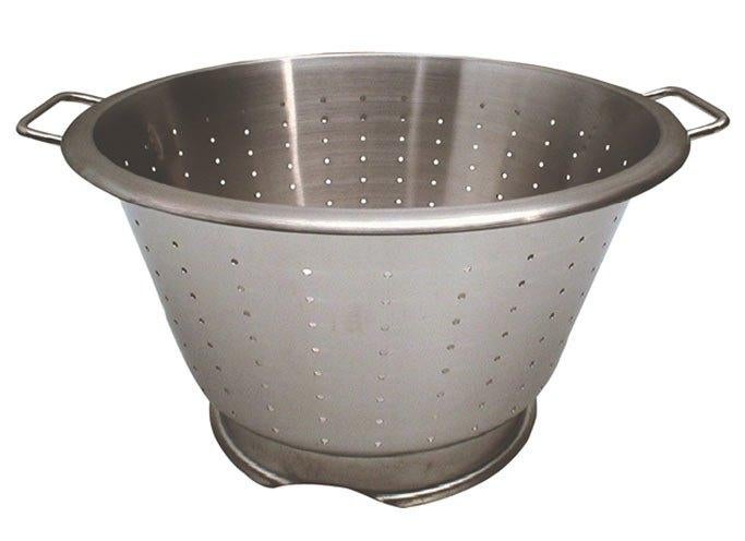 Nieuw | Conisch Vergiet in Mat Roestvrij Staal 32cm Profi, Ophalen of Verzenden, Nieuw, Inox, Overige typen