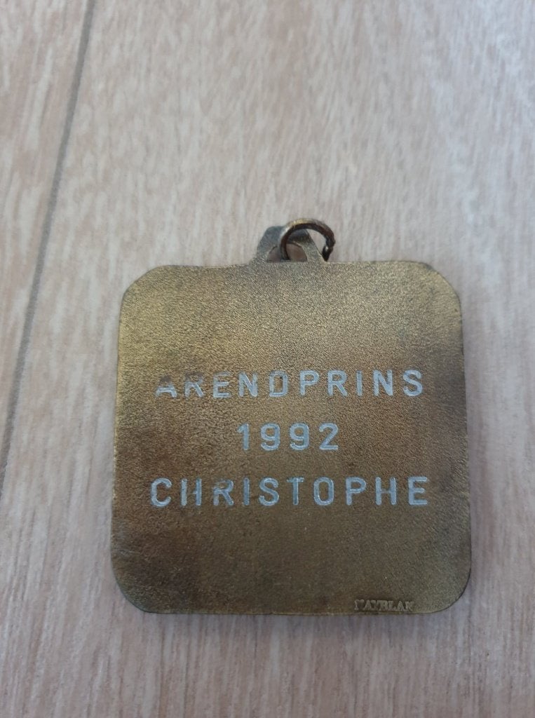Carnaval medaille Aalst Arendprins Christophe 1992, Enlèvement ou Envoi