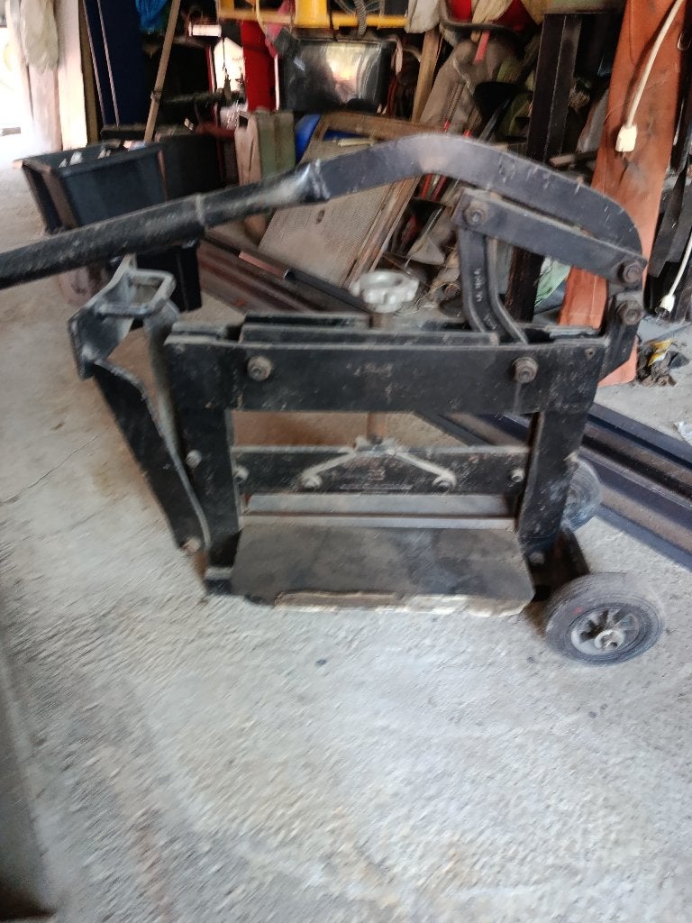 Coupe dalle/klinker, Bricolage & Construction, Enlèvement, Utilisé, Outil de coupe, Autres marques