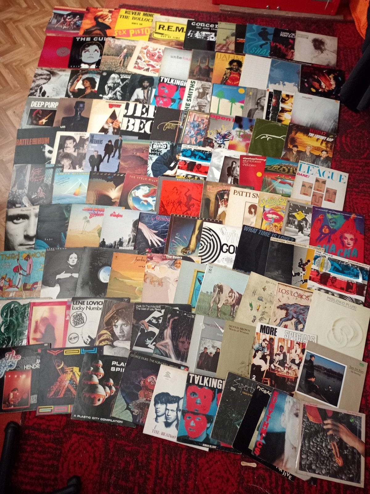 Lot 270 vinyles LP rock metal New wave 70 80s, Enlèvement, LP