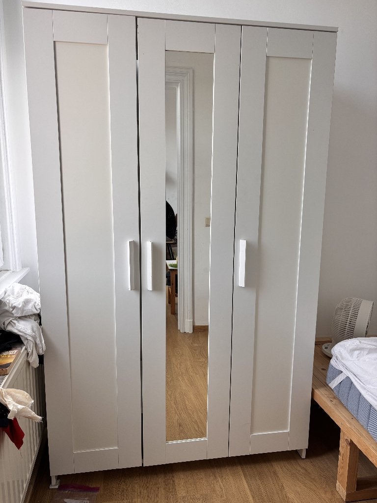 BRIMNES - Kast IKEA  - Wit, Maison & Meubles, Armoires | Penderies & Garde-robes, Utilisé, 150 à 200 cm, 100 à 150 cm, 50 à 75 cm