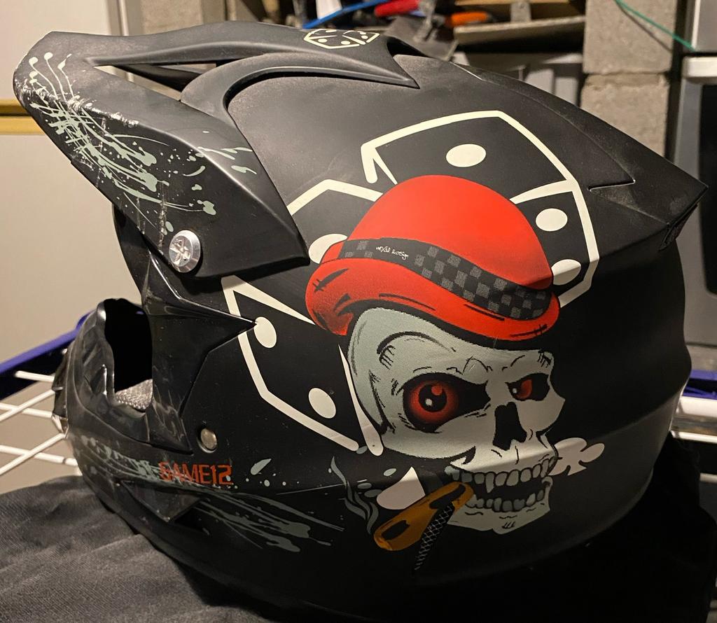 Motorhelm kinderen, Ophalen, M, Kinderen