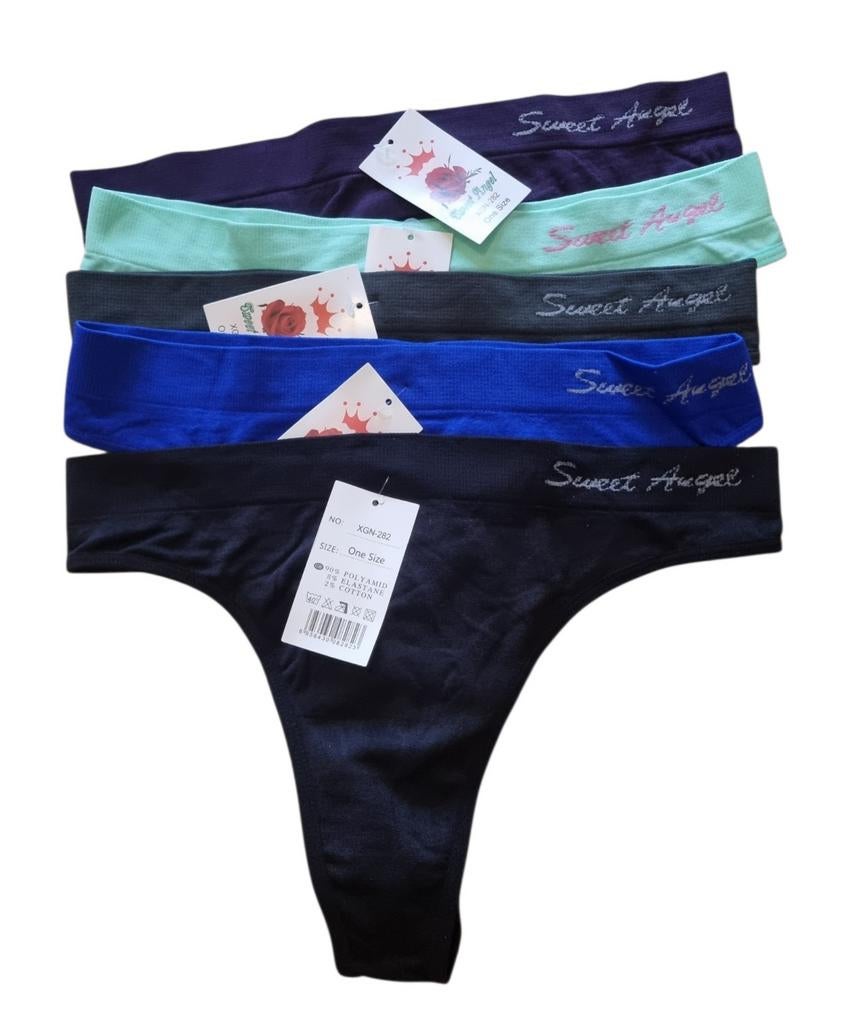 Cordes SWEET ANGEL NEW Seamless, taille 1, Sweet Angel, Enlèvement ou Envoi, Noir, String