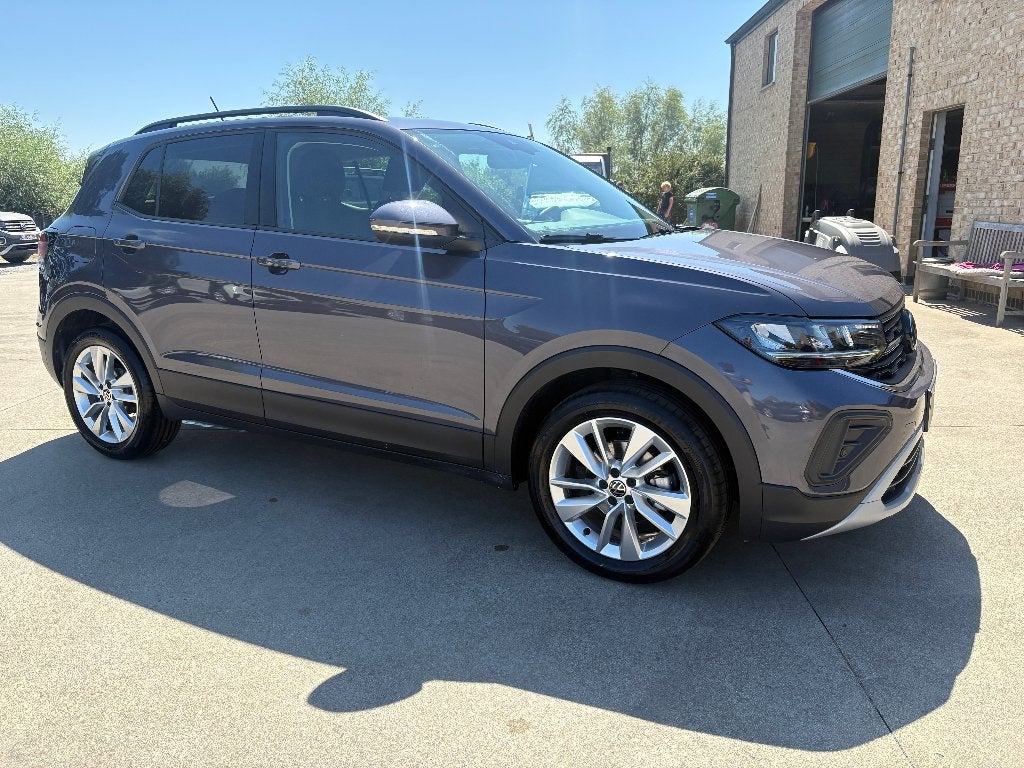 Vw T-Cross 1.0 TSI 115 ch + Cruise + Caméra + GPS, Argent ou Gris, Euro 6, Entreprise, Boîte manuelle