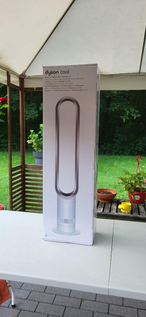 Dyson Cool AM07 Torenventilator Wit, Elektronische apparatuur, Ophalen, Ventilator met afstandsbediening, Nieuw, Torenventilator