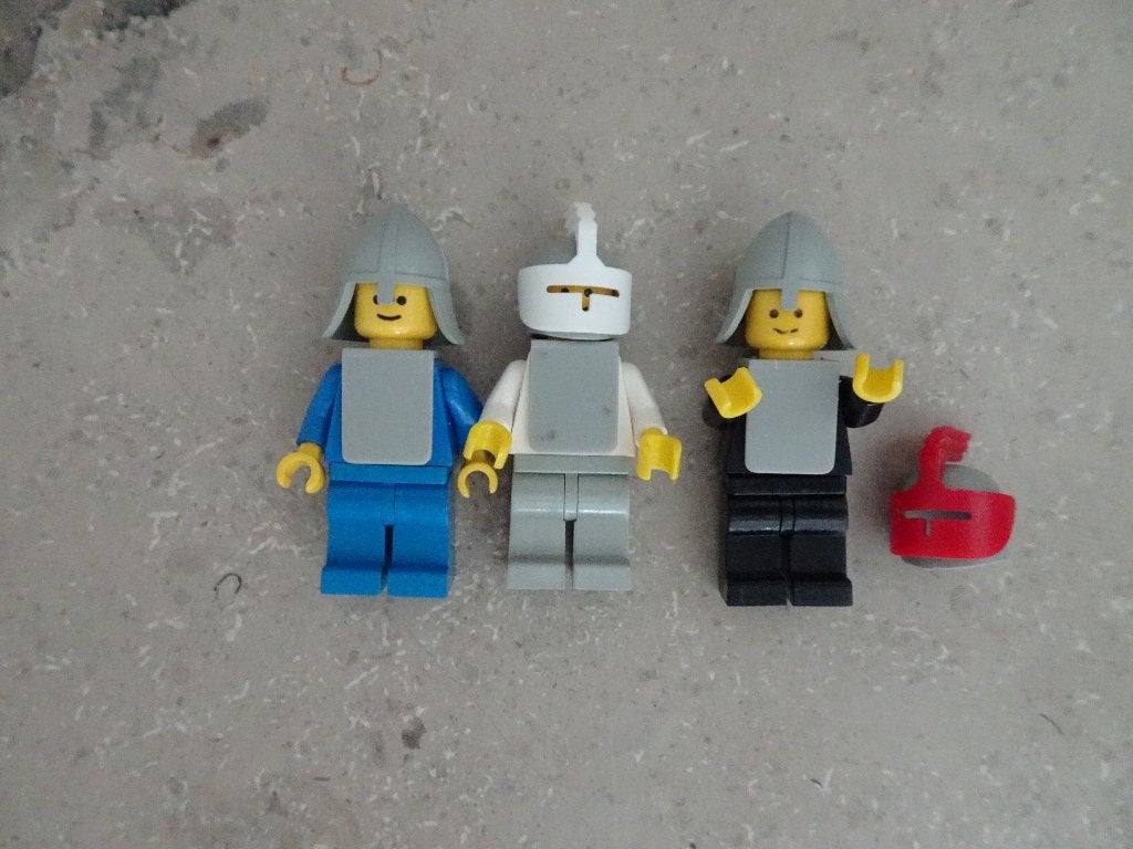 lego minifiguren : set 375- 6075, Ophalen, Inclusief extra onderdelen, Lego, Zo goed als nieuw