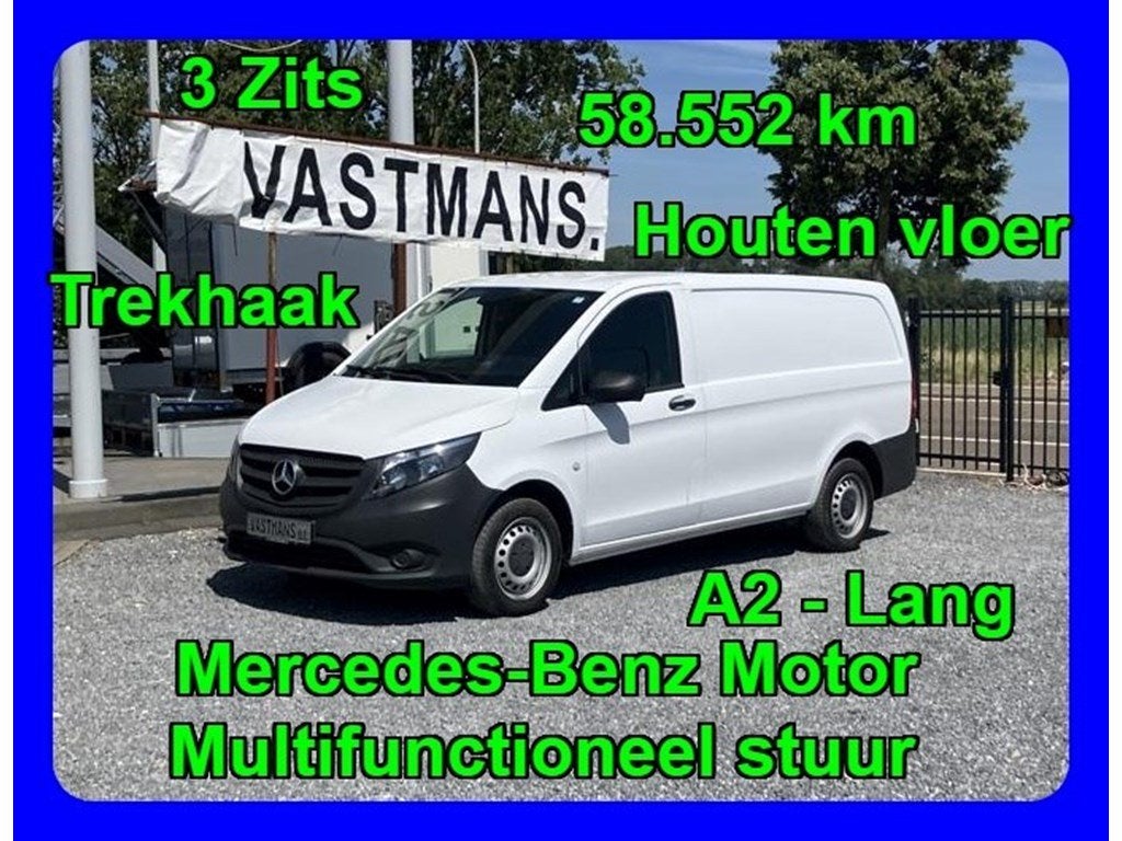 Mercedes-Benz Vito 17.700€ + BTW / MB Motor / Trekhaak / .., 75 kW, Wit, 5 deurs, 102 pk