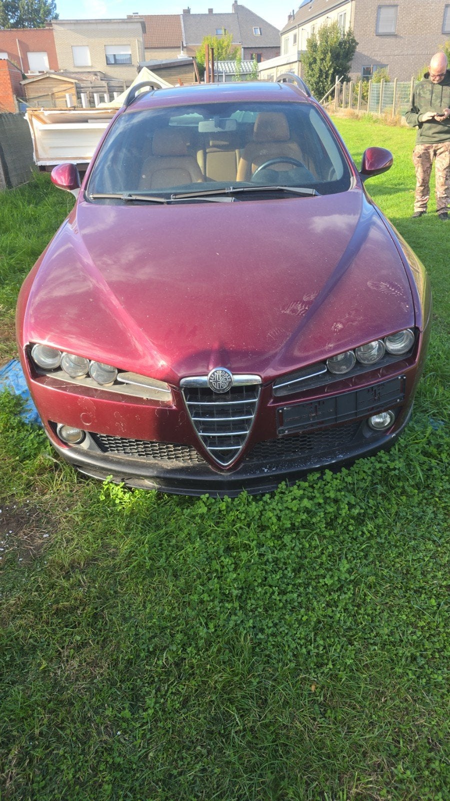 Alfa Romeo 159 SW 2.0 JTDM, Autos, Cuir, Achat, Attache-remorque, Diesel