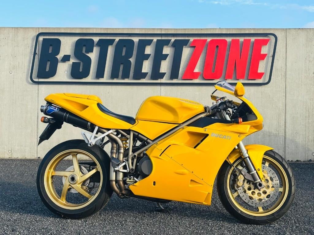 KASSIEKER IN TOPSTAAT! Ducati 748, Motoren, 2 cilinders, Sportuitlaat, Motorrijbewijs A, Bedrijf
