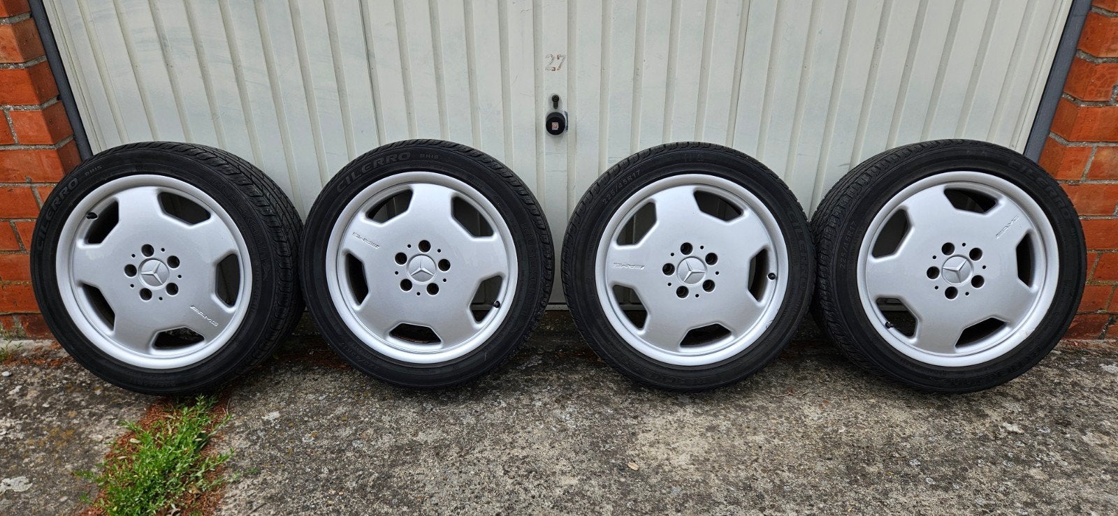 Originele Mercedes AMG Monoblock velgen., Auto-onderdelen, Banden en Velgen, Banden en Velgen, 17 inch, 225 mm, Ophalen