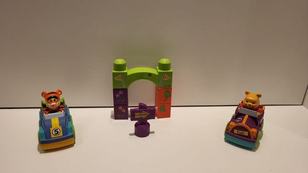 Mega Bloks Winnie The Pooh, Enfants & Bébés, Enlèvement ou Envoi, Utilisé, Megabloks
