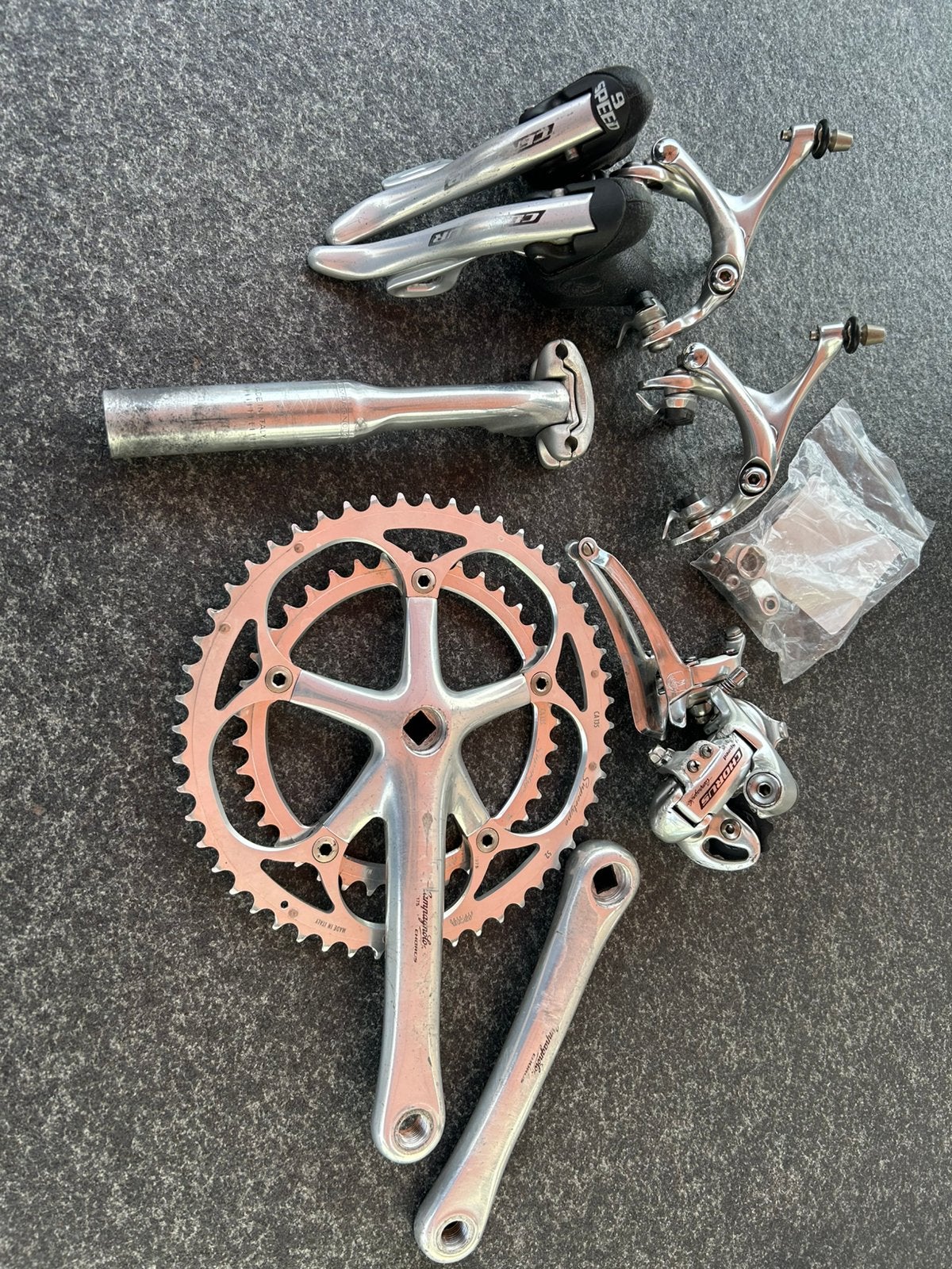 Campagnolo chorus onderdelen, Fietsen en Brommers, Ophalen, Gebruikt