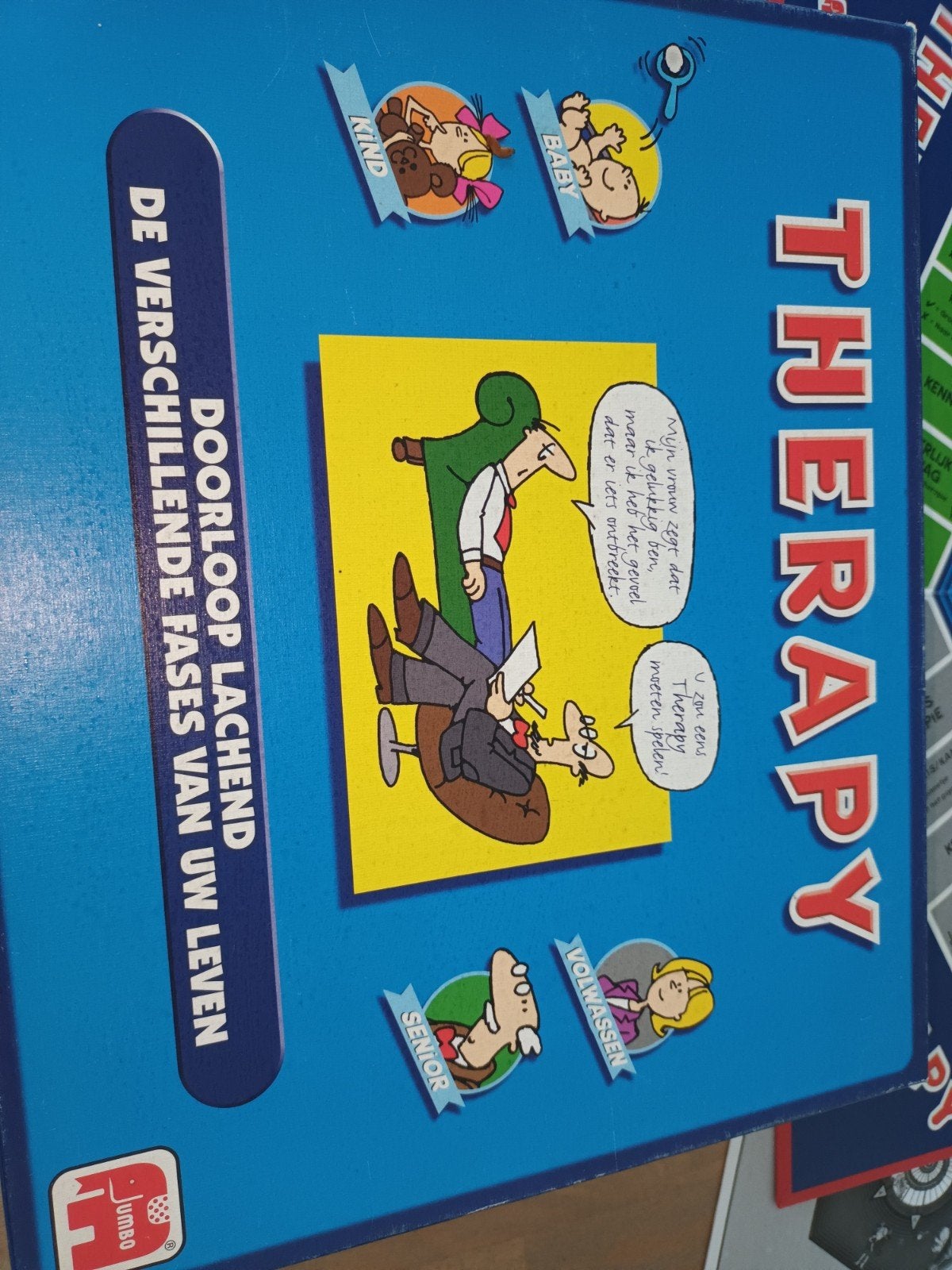 Therapie erg leuk gezelschapsspel voor 3 tot 6 mensen, Hobby en Vrije tijd, Gezelschapsspellen | Overige, Ophalen