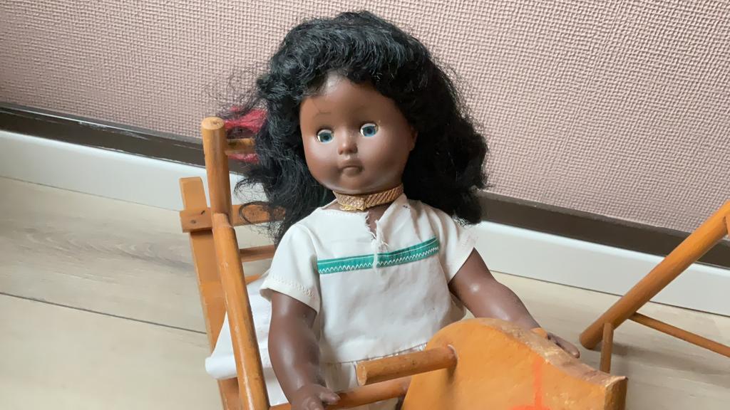 5 vintage poppen van de jaren 50. Zeer goede staat, Verzamelen, Poppen, Ophalen