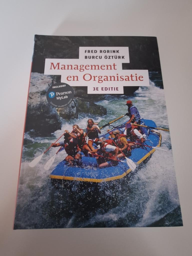 Management en Organisatie, 3e editie met MyLab NL toegangsco, Boeken, Schoolboeken, Bedrijfseconomie, Ophalen of Verzenden