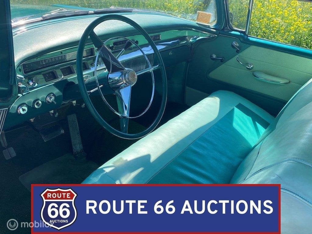 Buick Special Riviera Coupe | 1956 | Route 66 Auctions, Auto's, Zwart, Bedrijf, Handgeschakeld, Buick