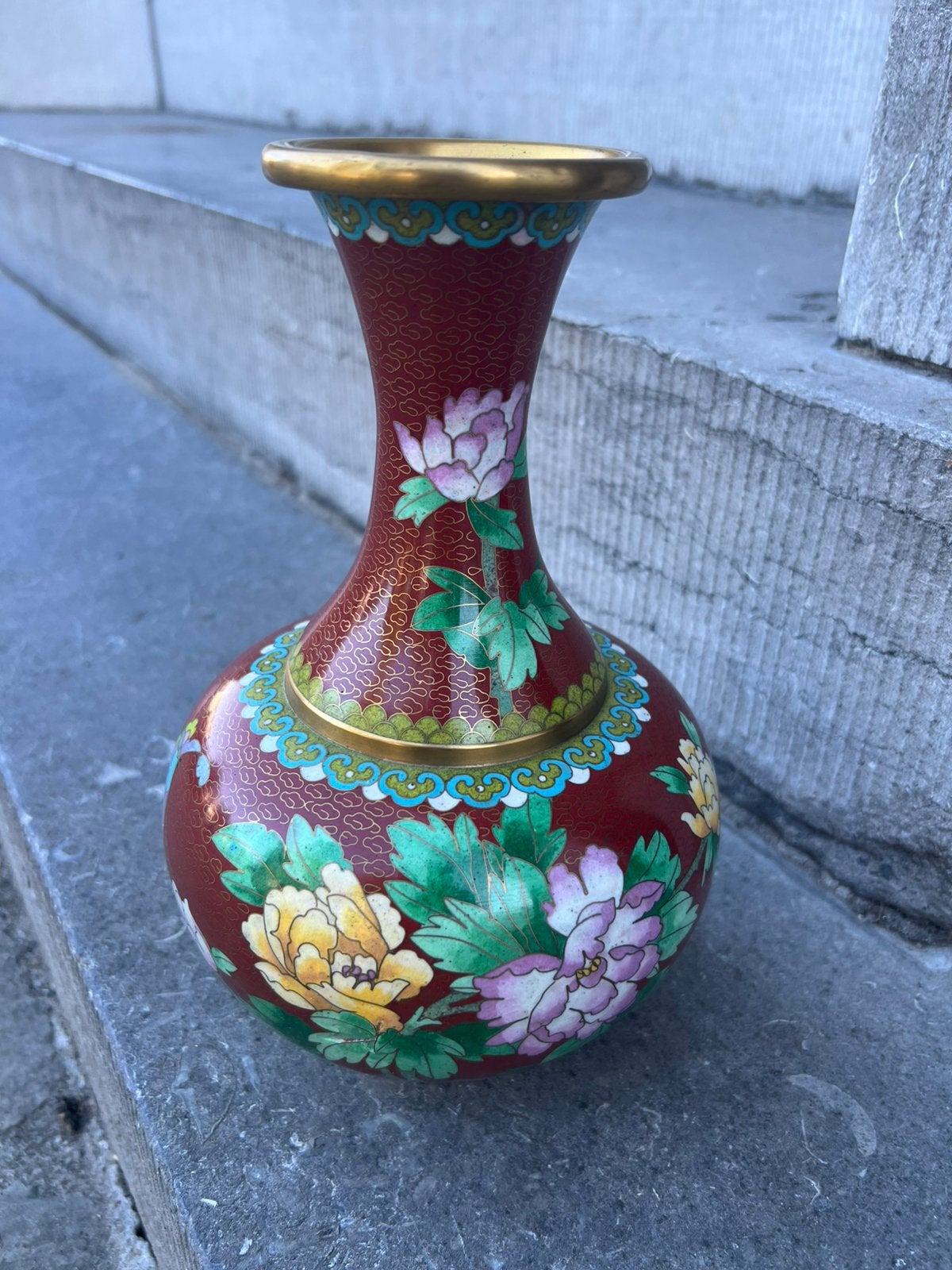 Cloisonne Vaas, Antiek en Kunst, Antiek | Vazen, Verzenden
