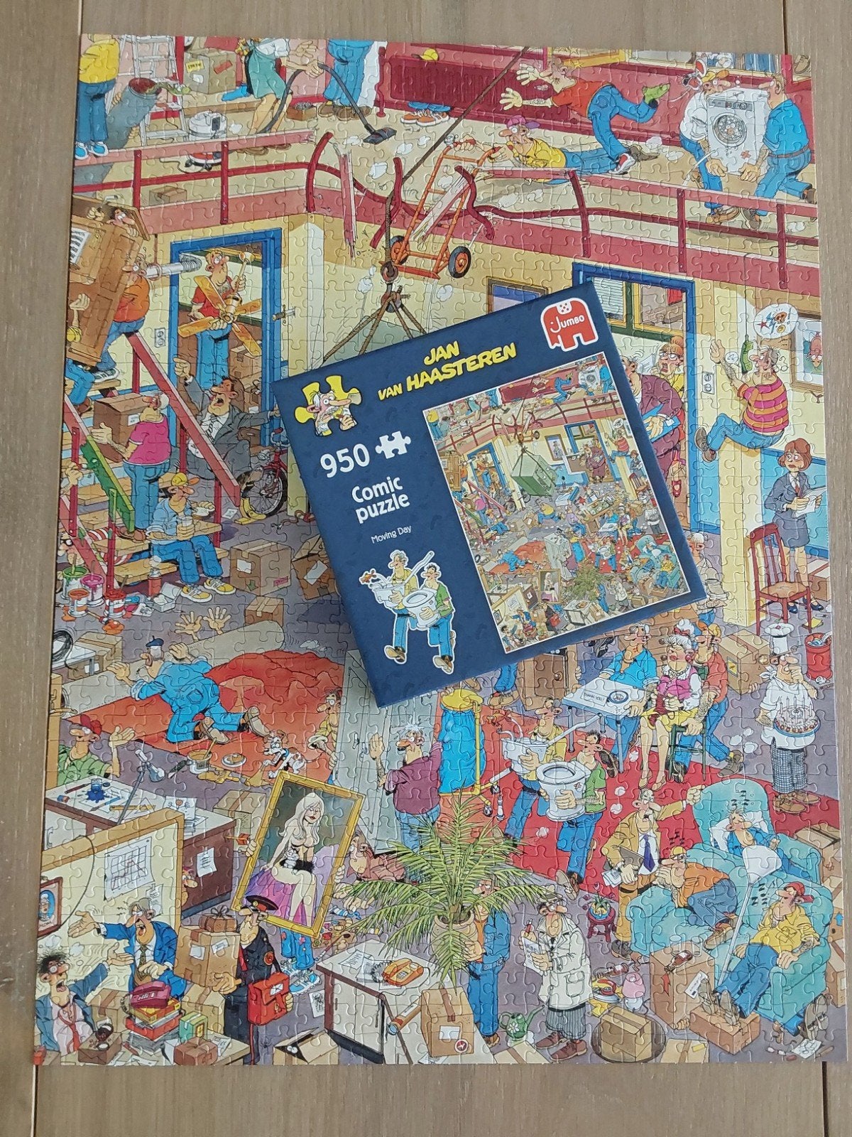puzzel Jan Van Haasteren 950 stuks, Enlèvement ou Envoi, 500 à 1500 pièces, Comme neuf, Puzzle