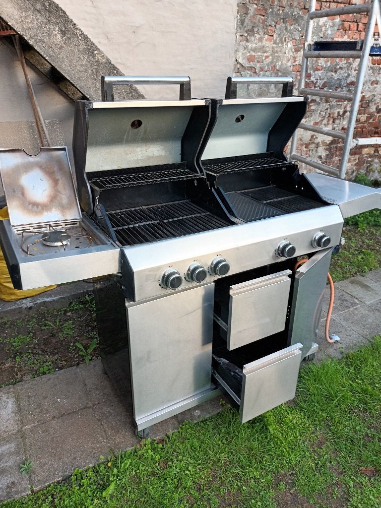 Gas barbeque, Enlèvement, Utilisé