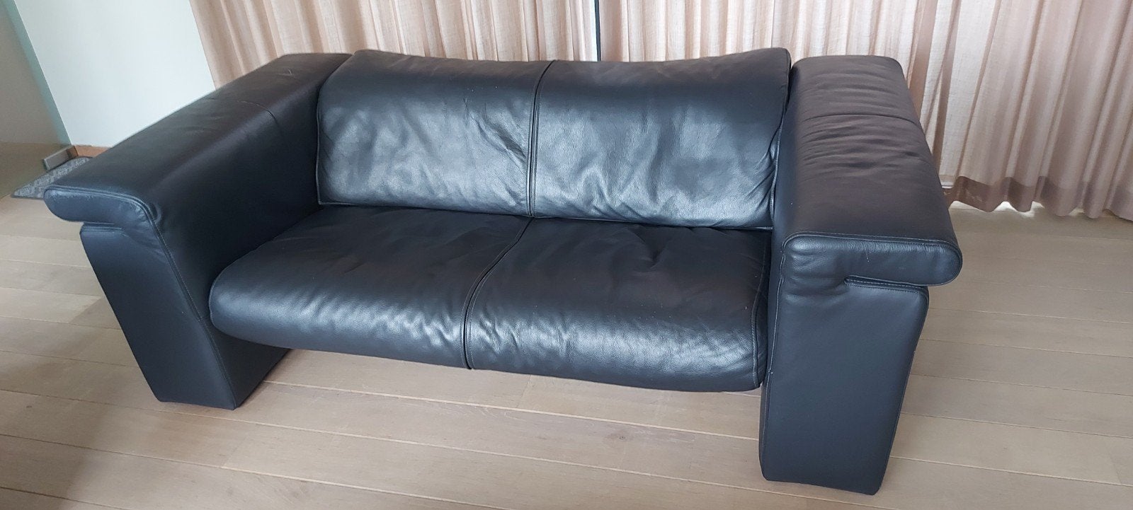 Rolf Benz 2 stuks te koop, Ophalen, Gebruikt, 150 tot 200 cm, Tweepersoons