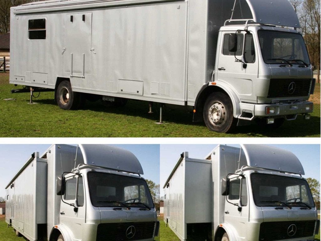 1988 Mercedes 1419 camion événementiel/camion roadshow/sal, Autos, Achat, Entreprise, Autres carburants, Mercedes-Benz
