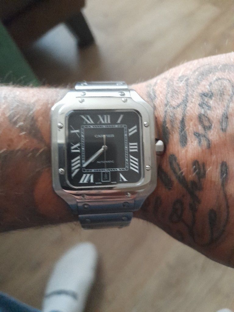 Cartier santos, Bijoux, Sacs & Beauté, Montres | Hommes, Montre-bracelet, Autres marques, Enlèvement, Acier