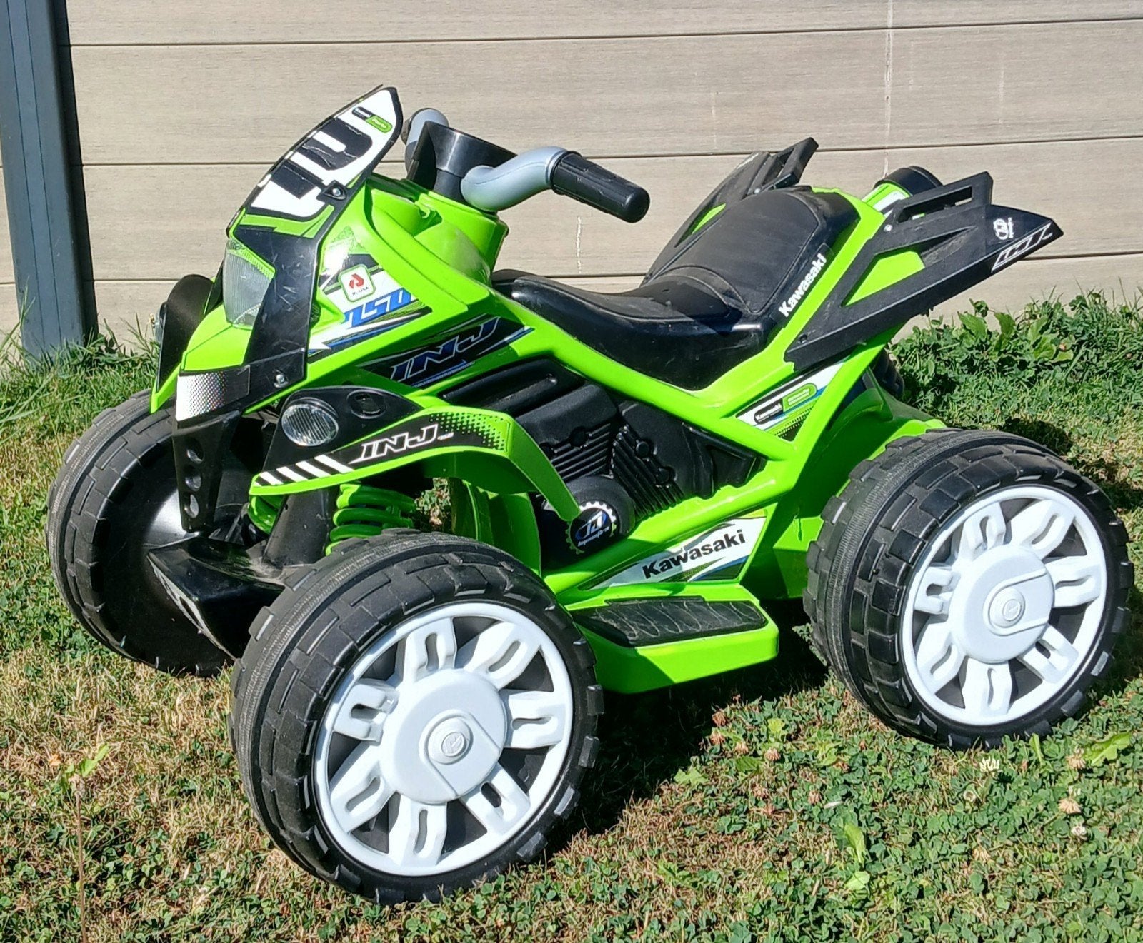 quad op accu (merk kawasaki), Ophalen