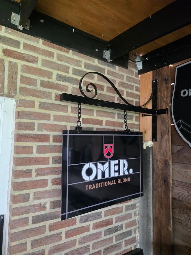 Origineel uithangbord omer, Verzamelen, Glas en Drinkglazen, Ophalen