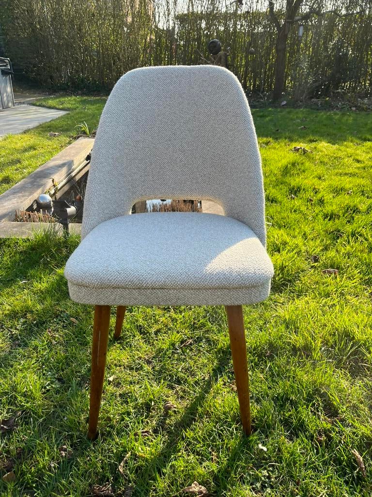 Chaise vintage du milieu du siècle, Enlèvement, Comme neuf, Tissus