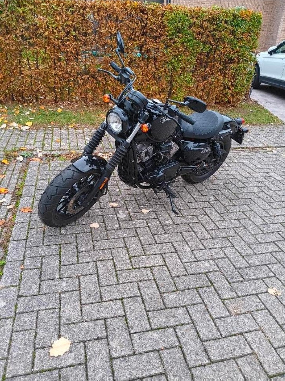 Hyosung bobber 125cc, Motoren, 2 cilinders, Occasion, Chopper, Bedrijf