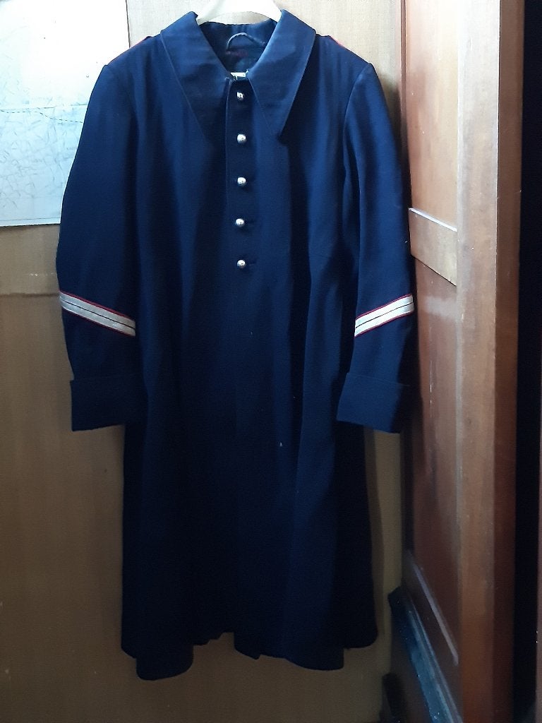 oude mantel van de rijkswacht, Ophalen of Verzenden, Rijkswacht, Kleding of Schoenen