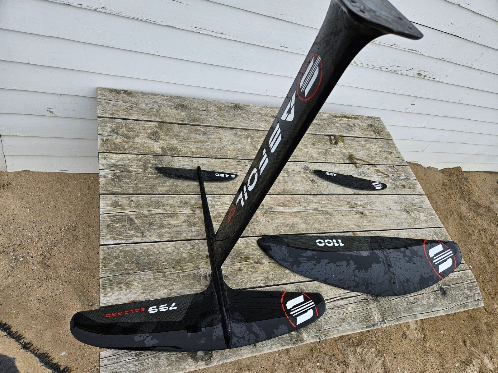 foil set sab wingfoil, Watersport en Boten, Ophalen, Gebruikt, Wingsurf-hydrofoil