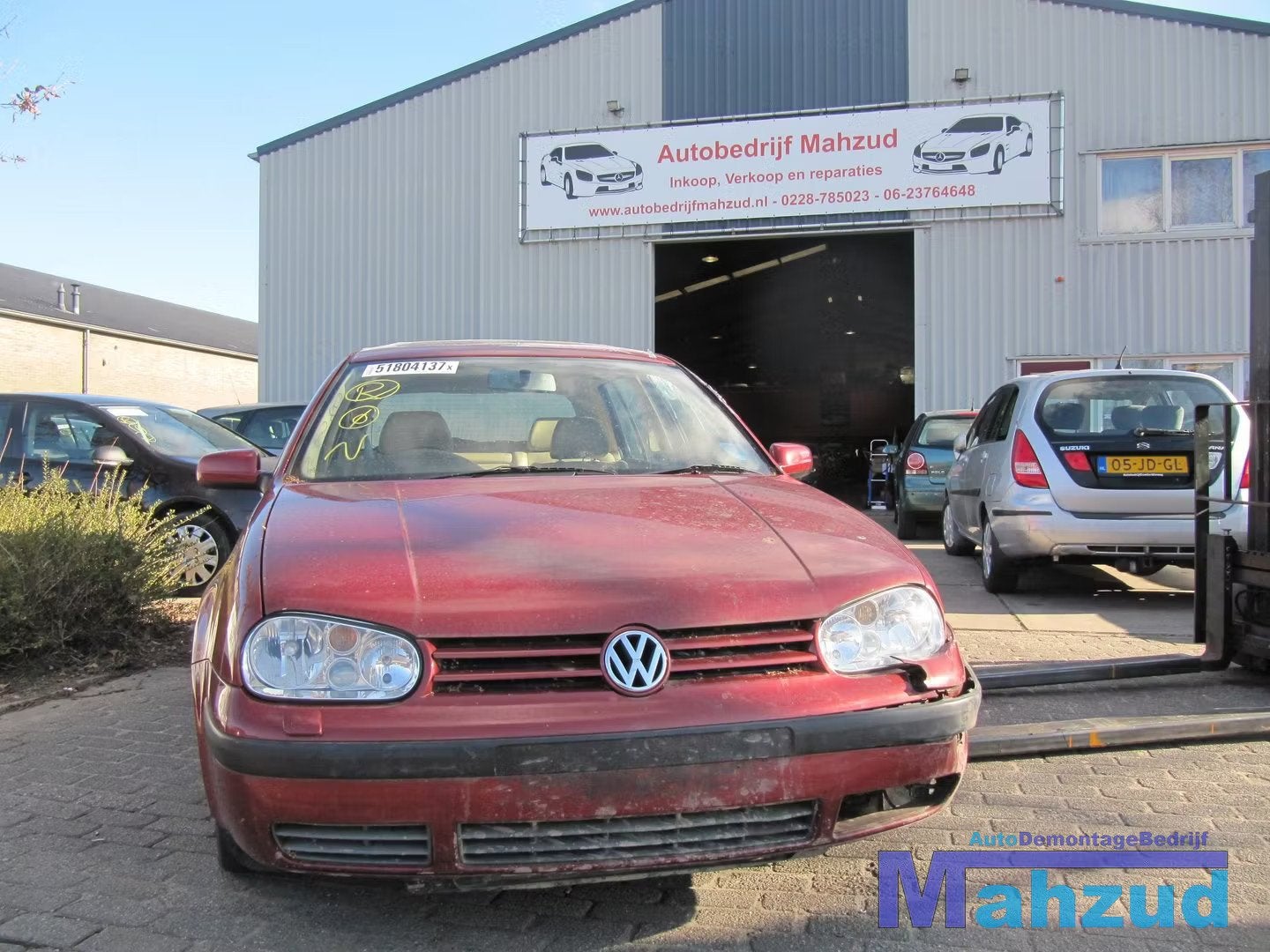 1999 VOLKSWAGEN GOLF 4 1.6 DEMONTAGE SLOOP (114), Auto-onderdelen, Gebruikt, Volkswagen, Volkswagen AG, Vw@volkswagen.de
