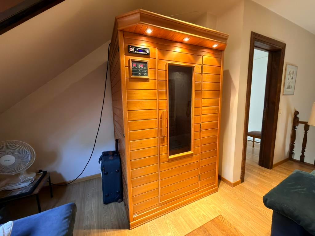 Sauna infrarouge ARAK Wellness IRL1 - parfait état!, Enlèvement, Comme neuf, Infrarouge, Sauna complet