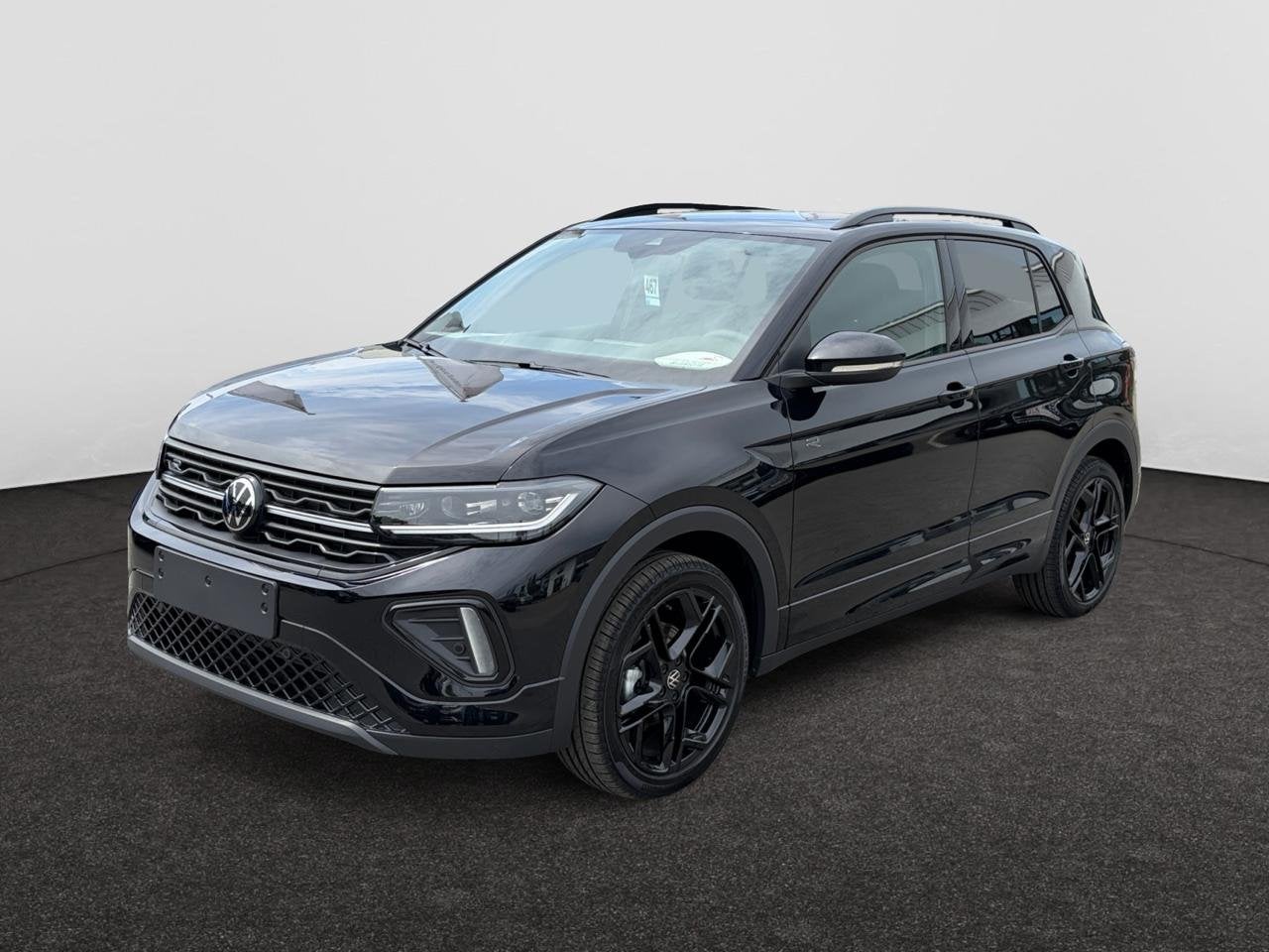 Volkswagen T-Cross R-LINE BUSINESS PREMIUM 1.0 TSI 116 PK DS, Auto's, Automaat, T-Cross, Zwart, https://public.car-pass.be/vhr/65284d72-83e2-4e1a-b4e3-bb6640ed902f