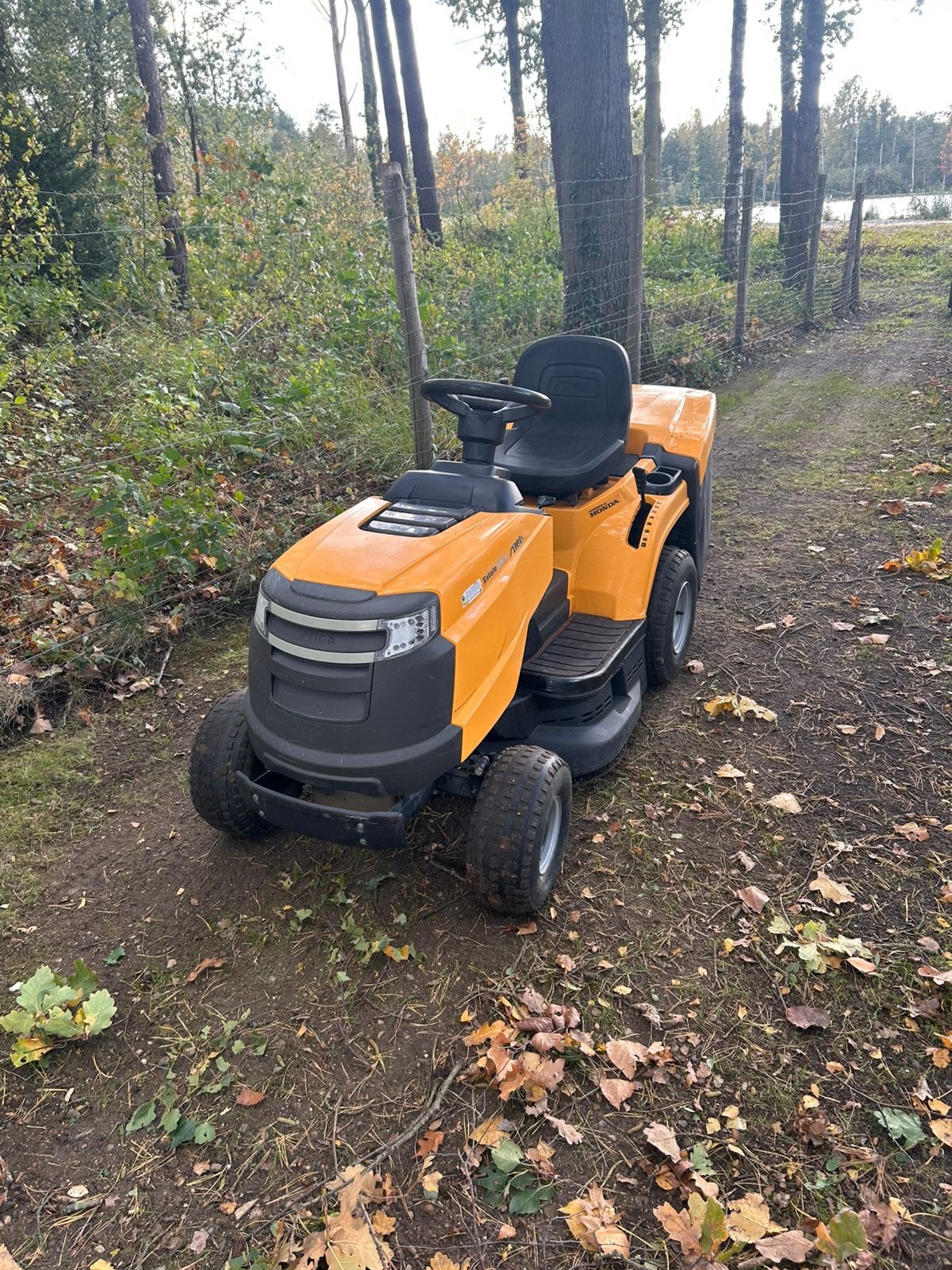 Zitmaaier stiga, Ophalen, Gebruikt, Elektrische starter, 90 tot 120 cm